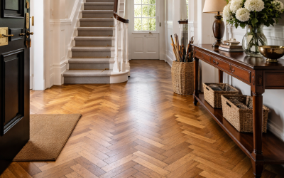 Which Finish Best Suits the High-Traffic Entryways of West Brompton Townhouses