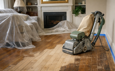 Protecting Your Interior Decor During a Wood Floor Refurbishment