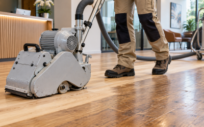 Weekend Commercial Floor Sanding in West Brompton